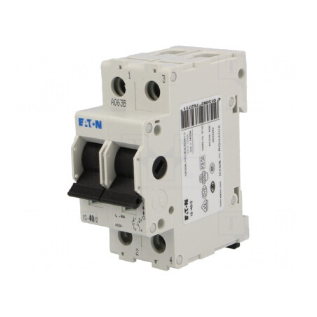 Separator-Întrerupător 2 Poli 40A 240VAC pentru Șină DIN | Electronic-mag.ro | Componente Electronice