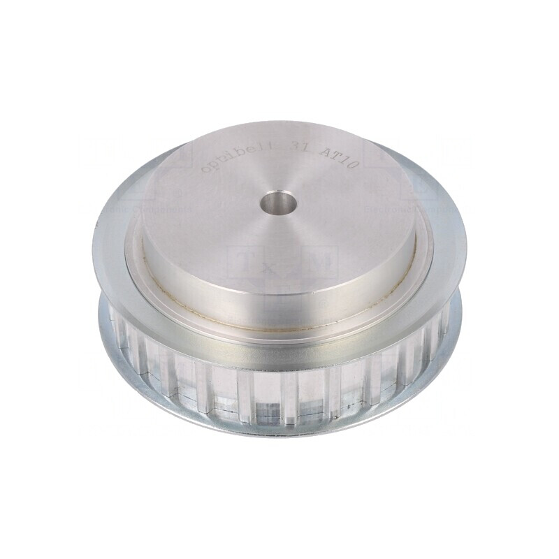 Roată de curea AT10 din aluminiu 80,9mm | Electronic-mag.ro | Componente Electronice