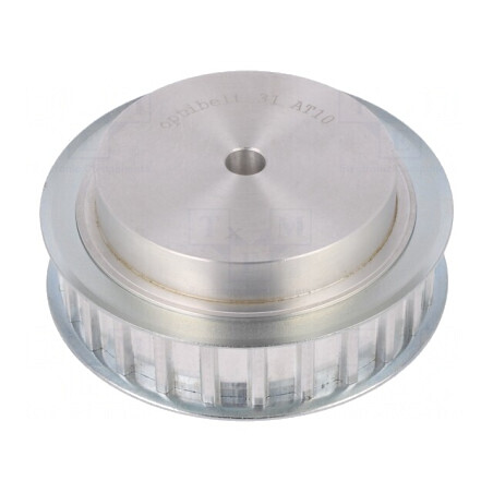 Roată de curea AT10 din aluminiu 80,9mm | Electronic-mag.ro | Componente Electronice