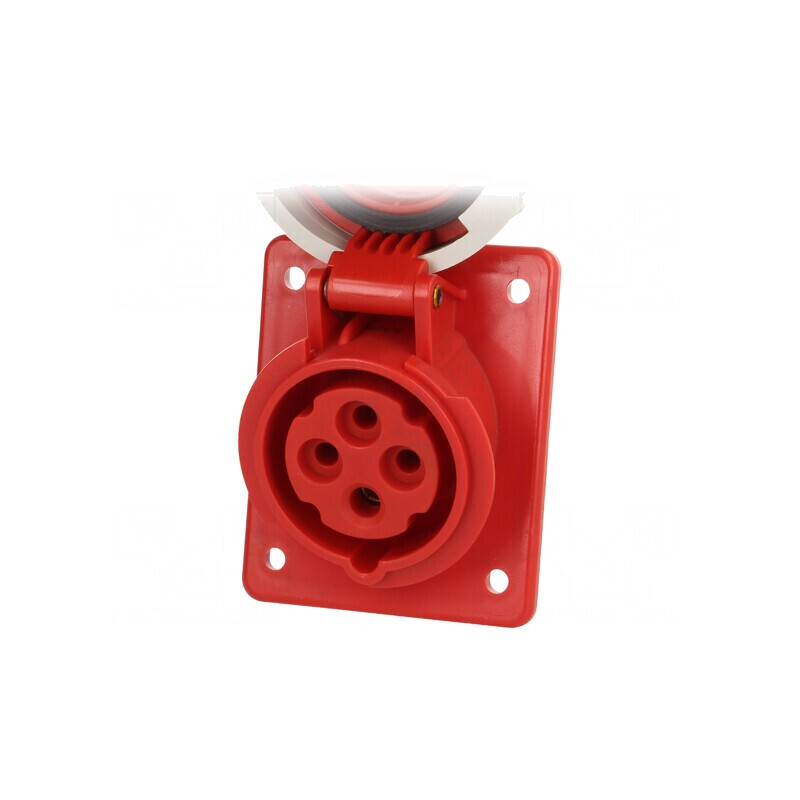 Conector alimentare trifazat 16A 400VAC IP67 Soclu Mamă | Electronic-mag.ro | Componente Electronice