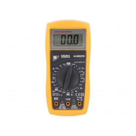 Multimetru Digital LCD 3,5 Cifre AX-MS8221B | Electronic-mag.ro | Componente Electronice