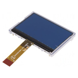 Afişaj LCD Grafic 256x128 STN Negative 80x54mm 2.9" LED | Electronic-mag.ro | Componente Electronice