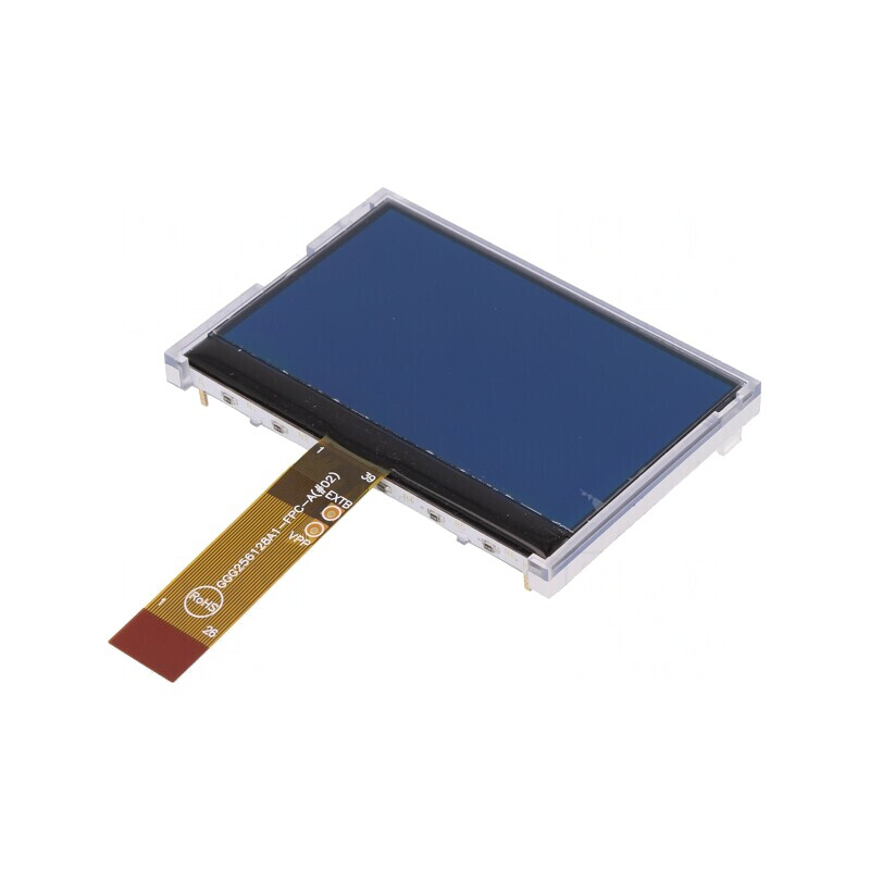 Afişaj LCD Grafic 256x128 STN Negative 80x54mm 2.9" LED | Electronic-mag.ro | Componente Electronice