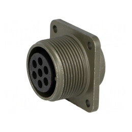 Conector circular 16S aliaj aluminiu | Electronic-mag.ro | Componente Electronice