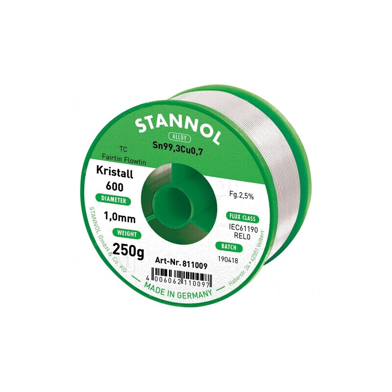 Sârmă de lipit fără plumb 1mm 250g | Electronic-mag.ro | Componente Electronice