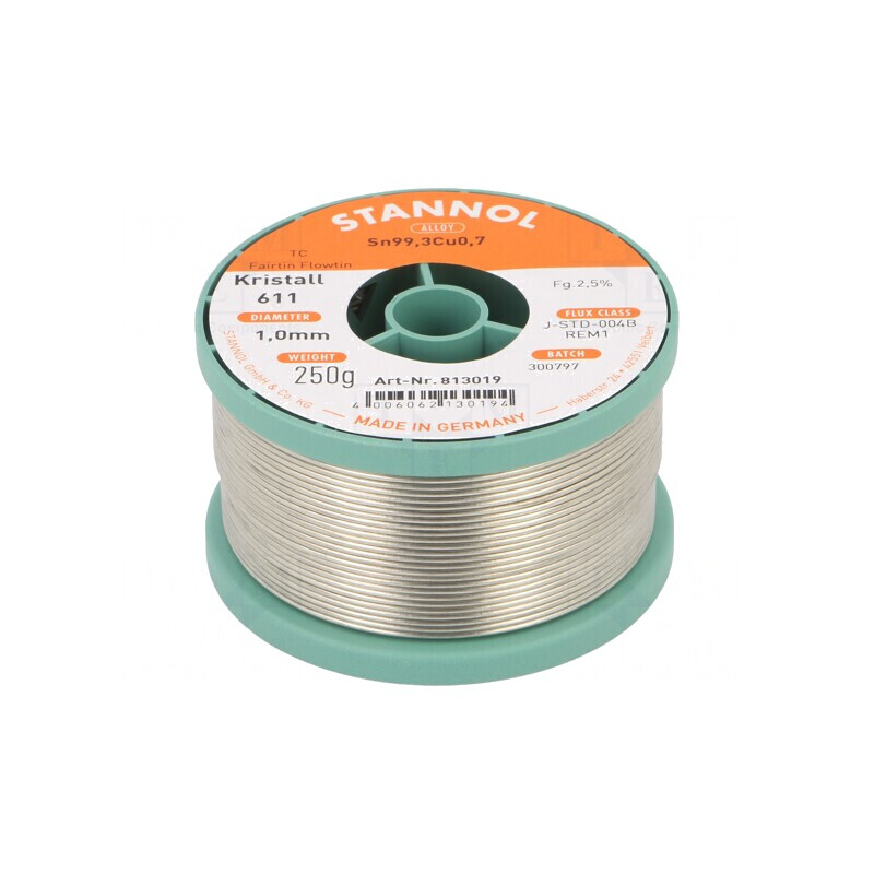 Sârmă de lipit fără plumb 1mm 250g | Electronic-mag.ro | Componente Electronice Sârmă de lipit fără plumb 1mm 250g | Electronic-mag.ro | Componente Electronice
