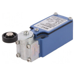 Limitator cursă manetă 35,5mm rolă plastic Ø18mm 10A | Electronic-mag.ro | Componente Electronice
