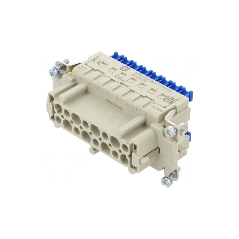Conector HDC Inserturi Mamă Han ES Press PIN 16 | Electronic-mag.ro | Componente Electronice