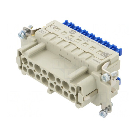Conector HDC Inserturi Mamă Han ES Press PIN 16 | Electronic-mag.ro | Componente Electronice