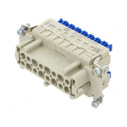 Conector HDC Inserturi Mamă Han ES Press PIN 16 | Electronic-mag.ro | Componente Electronice