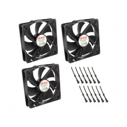Ventilator Axial 12V 120x120x25mm | Electronic-mag.ro | Componente Electronice