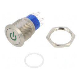 Comutator Anti-Vandalism DPDT 5A/250VAC 3A/28VDC IP67 | Electronic-mag.ro | Componente Electronice