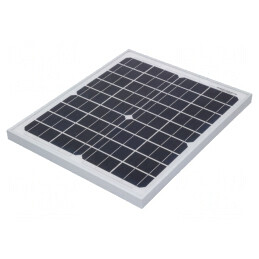 Celulă Fotovoltaică Monocristalină 20W 435x356x25mm