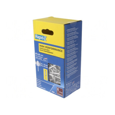 Diblu Aluminiu 4.8mm x 25mm - 200 Bucăți | Electronic-mag.ro | Componente Electronice