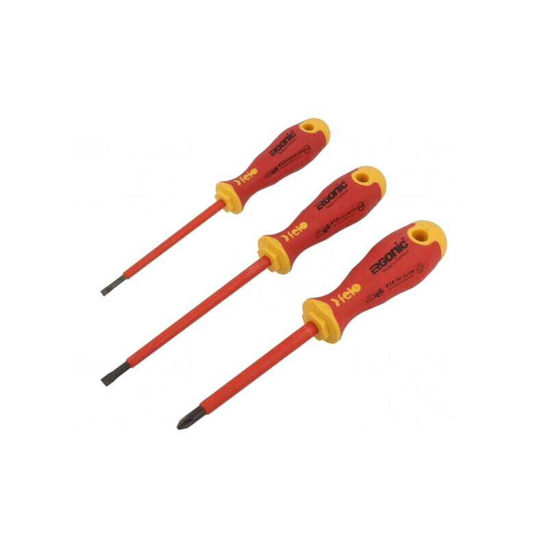 Set Șurubelnițe Izolate Phillips și Plate ERGONIC 3 Buc. | Electronic-mag.ro | Componente Electronice Set Șurubelnițe Izolate Phillips și Plate ERGONIC 3 Buc. | Electronic-mag.ro | Componente Electronice