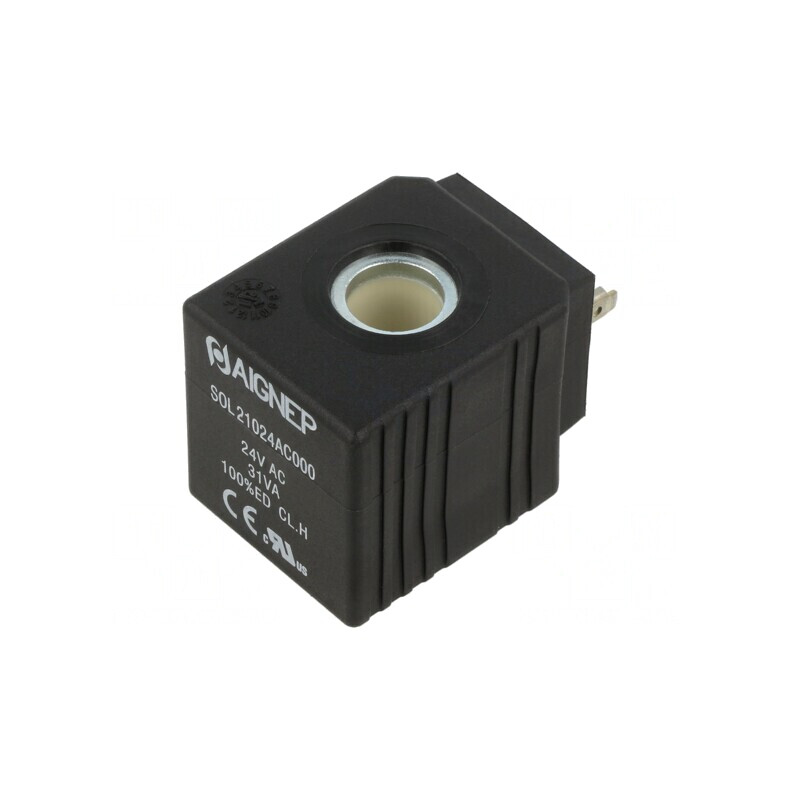 Bobină Electrosupapă IP65 24V AC 31VA 13mm | Electronic-mag.ro | Componente Electronice
