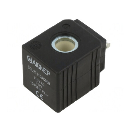 Bobină electrovalvă IP65 115VAC 13mm | Electronic-mag.ro | Componente Electronice