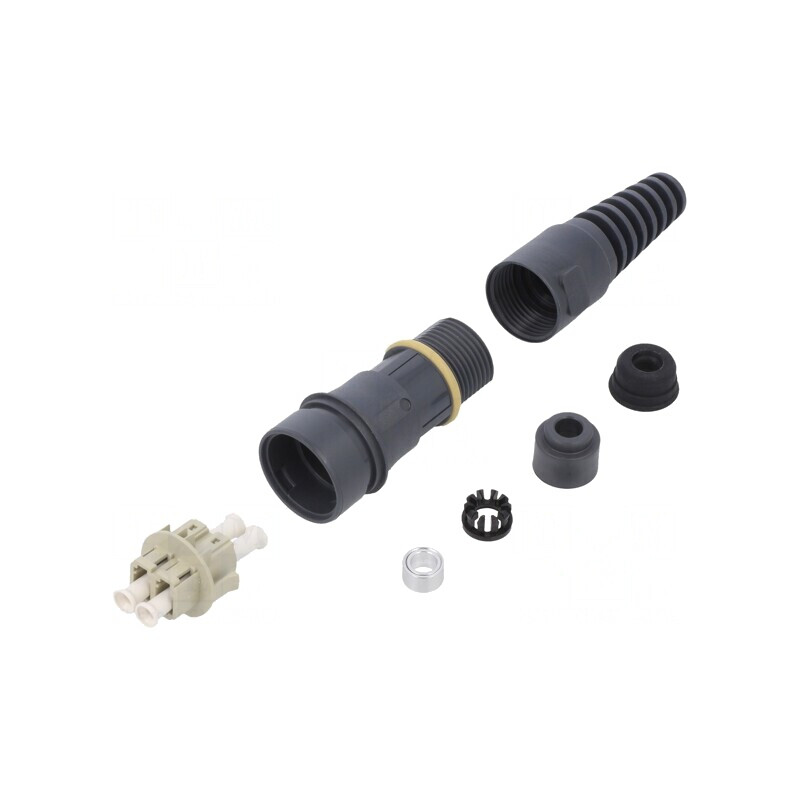 Conector fibră optică duplex multimod PXF6051B | Electronic-mag.ro | Componente Electronice