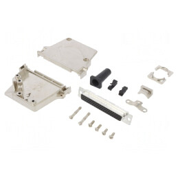 Conector D-Sub HD 62-PIN mamă unghi 45° pentru cablu Gold Flash | Electronic-mag.ro | Componente Electronice