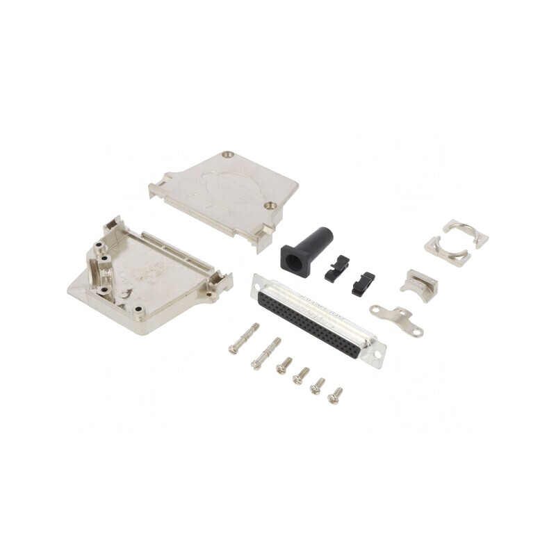 Conector D-Sub HD 62-PIN mamă unghi 45° pentru cablu Gold Flash | Electronic-mag.ro | Componente Electronice