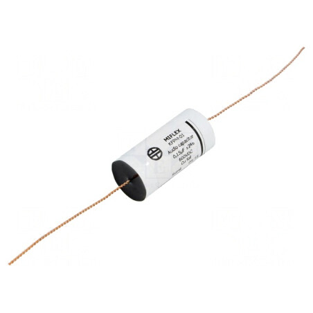 Condensator cupru-polipropilenă 0,15uF 600VDC±2% Ø18,8x38mm | Electronic-mag.ro | Componente Electronice