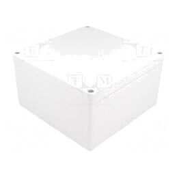 Carcasă universală ABS gri 160x160x90mm | Electronic-mag.ro | Componente Electronice