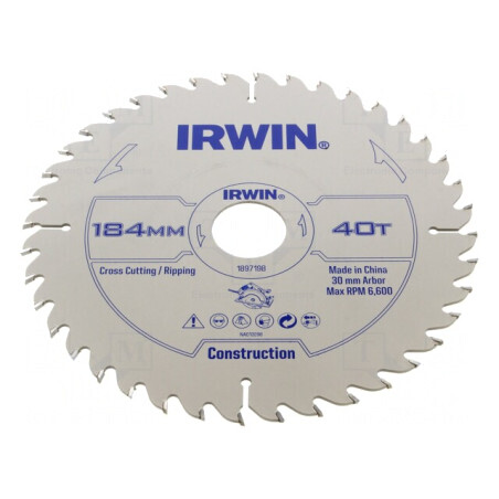 Disc Ferăstrău Circular 184mm 40 Dinți pentru Lemn | Electronic-mag.ro | Componente Electronice