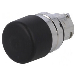 Comutator cu apăsare 22mm negru ZB4BC24 | Electronic-mag.ro | Componente Electronice
