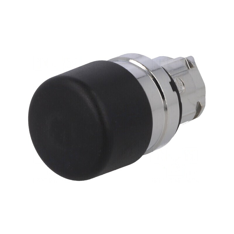 Comutator cu apăsare 22mm negru ZB4BC24 | Electronic-mag.ro | Componente Electronice