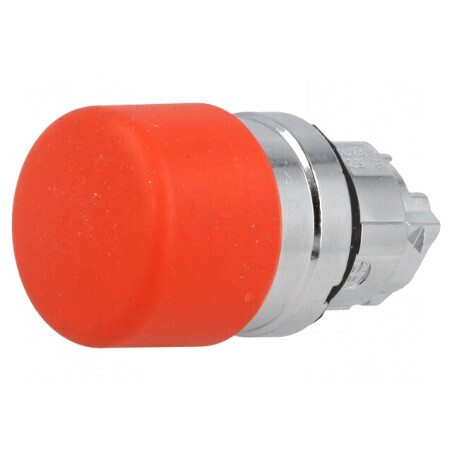 Comutator Roșu 22mm cu Apăsare 1 Poziție Stabilă | Electronic-mag.ro | Componente Electronice