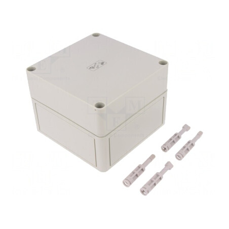 Carcasă Universală Polistiren 130x130x99mm | Electronic-mag.ro | Componente Electronice