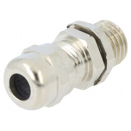 Garnitură de etanșare cu împământare M12 IP68 alamă | Electronic-mag.ro | Componente Electronice