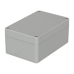 Carcasă universală 80x120x55mm gri deschis EUROMAS | Electronic-mag.ro | Componente Electronice