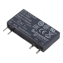 Releu Semiconductor 1-Fazat 3-12VDC 24VDC Soclu SSL1D03JD | Electronic-mag.ro | Componente Electronice