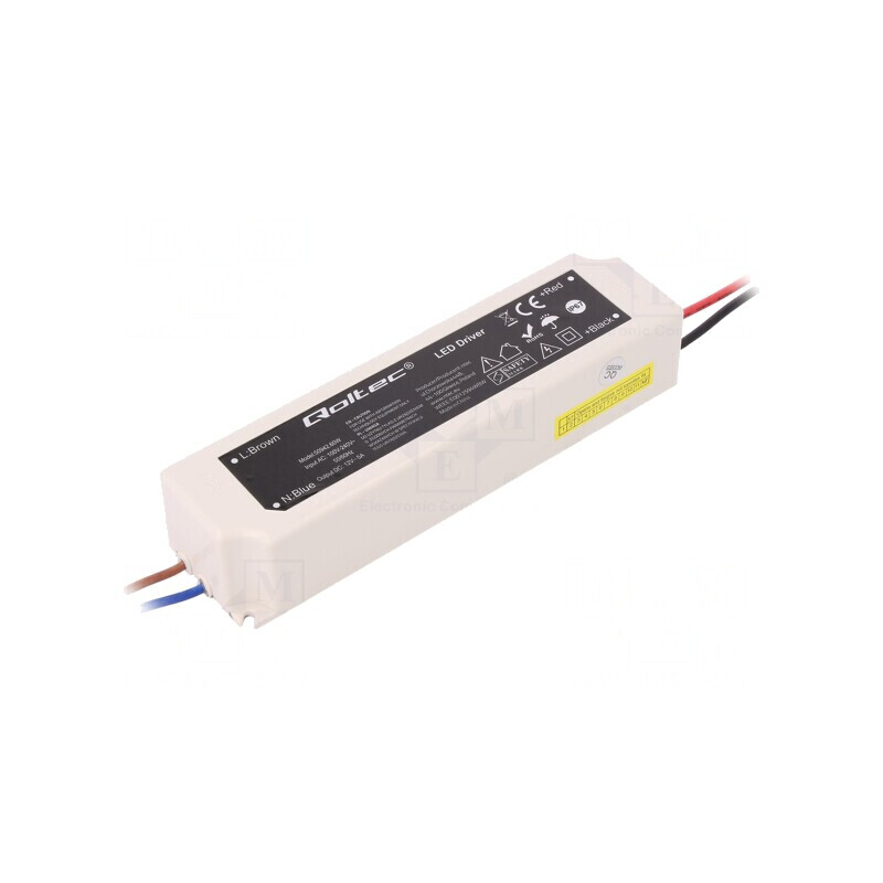 Alimentator LED 60W 12VDC 5A IP67 | Electronic-mag.ro | Componente Electronice