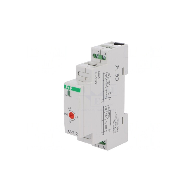 Automat de scară 230VAC IP20 16A AS-212 | Electronic-mag.ro | Componente Electronice