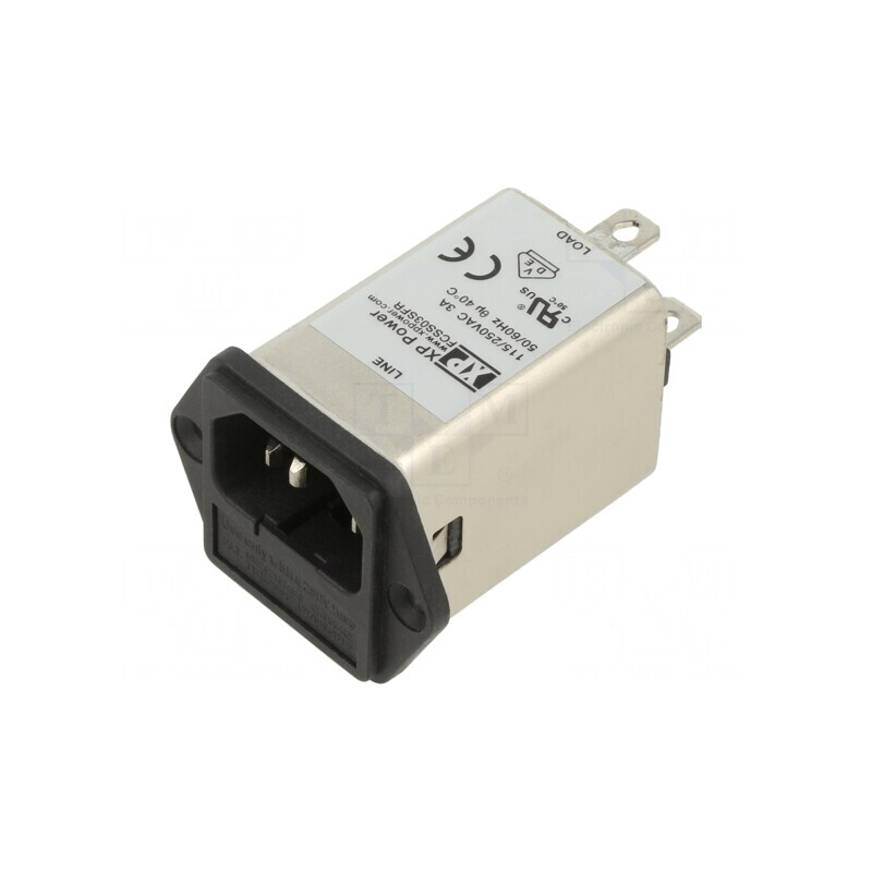 Conector Alimentare AC 3A 250VAC IEC 60320 | Electronic-mag.ro | Componente Electronice Conector Alimentare AC 3A 250VAC IEC 60320 | Electronic-mag.ro | Componente Electronice