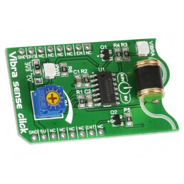 Placă Senzor de Vibrație VIBRA SENSE CLICK | Electronic-mag.ro | Componente Electronice