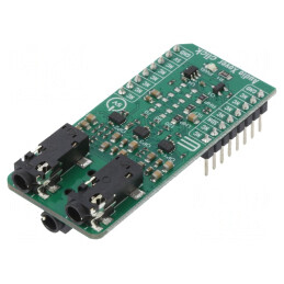 Placă Prototip Amplificator GPIO 5VDC AUDIO XOVER CLICK