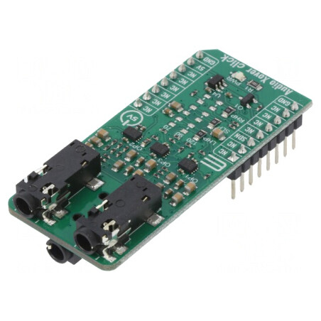 Placă Prototip Amplificator GPIO 5VDC AUDIO XOVER CLICK | Electronic-mag.ro | Componente Electronice