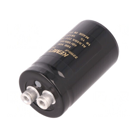 Condensator electrolitic 2,2mF 100V 36x62mm | Electronic-mag.ro | Componente Electronice