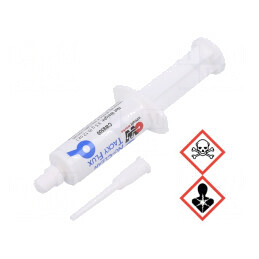 Flux No Clean Gel cu Colofoniu fără Halogenuri Seringă CW8500 | Electronic-mag.ro | Componente Electronice