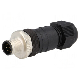 Mufă M12 8PIN tată DeviceNet/CANopen IP67 | Electronic-mag.ro | Componente Electronice