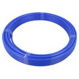 Cablu pneumatic poliamidă 6, 25m, albastru, max. 24bar