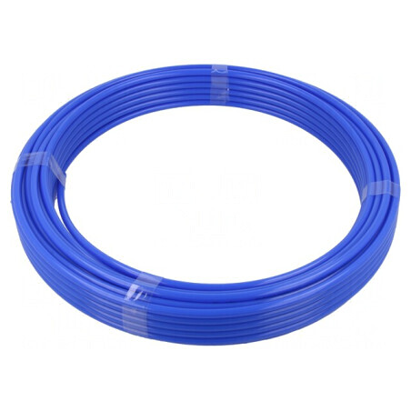 Cablu pneumatic poliamidă 6, 25m, albastru, max. 24bar