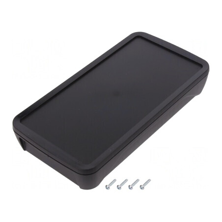 Carcasă Universală Neagră BoPad ABS 105x200x34mm | Electronic-mag.ro | Componente Electronice