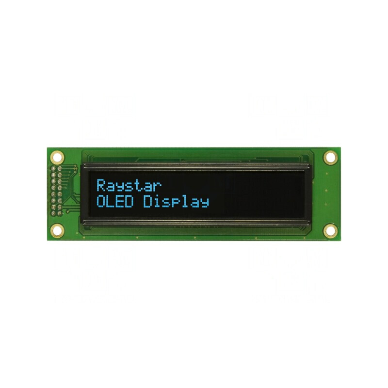 Display OLED Alfanumeric 20x2 Albastru 116x37x9.8mm | Electronic-mag.ro | Componente Electronice