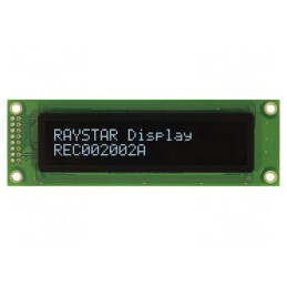 Afișaj OLED Alfanumeric 20x2 Alb 116x37x9.8mm | Electronic-mag.ro | Componente Electronice