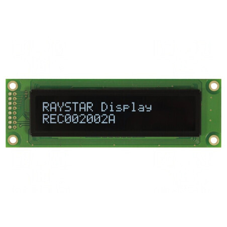 Afișaj OLED Alfanumeric 20x2 Alb 116x37x9.8mm | Electronic-mag.ro | Componente Electronice