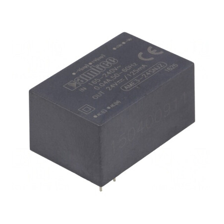 Convertor AC/DC 3W 24VDC | Electronic-mag.ro | Componente Electronice